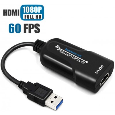 Placa De Captura De Vídeo De Áudio, Hdmi Para Usb 3.0